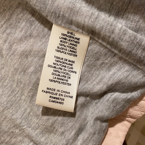 Rebecca Minkoff light PINK Leather Jacket - Picture 4 of 6